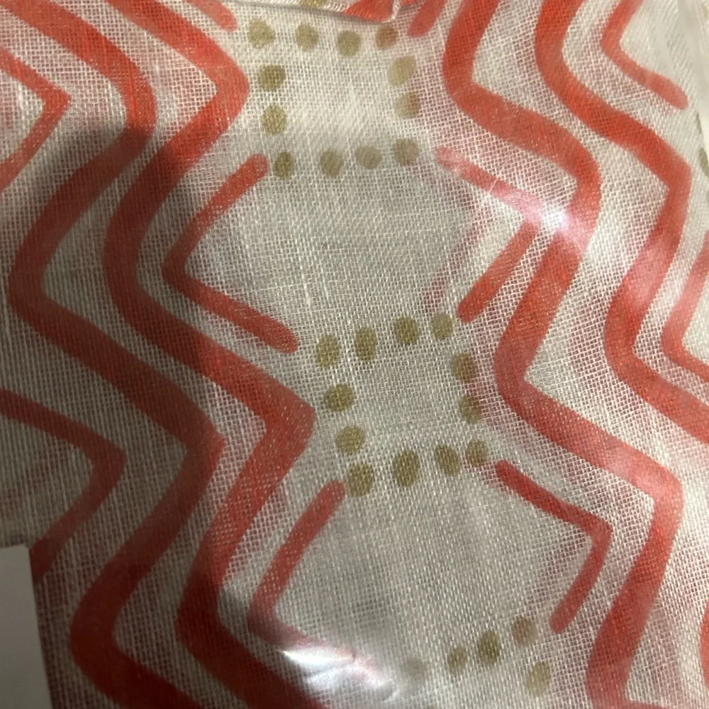 Crate & Barrel by Josi Severson Linen Curtains Set of 2 96